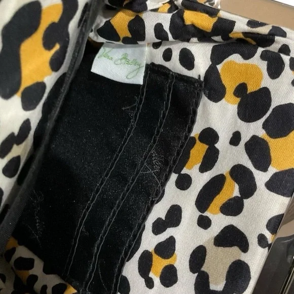 Vera Bradley Retired Go Wild Floral Animal Print Mini Frame Crossbody Bag - Picture 12 of 12